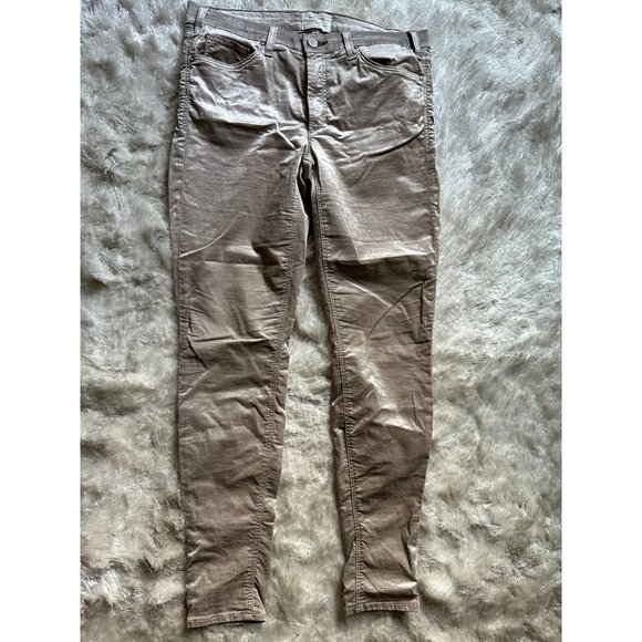 Mcguire high rise newton skinny velvet jeans sz 29 Champagne - Picture 1 of 4